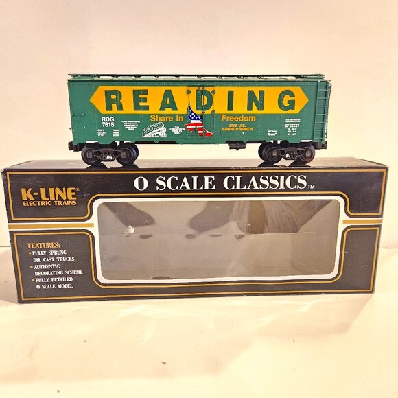 K-Line O Scale Classics Reading Boxcar 1994 York TCA Convention Commemor… - Picture 1 of 6